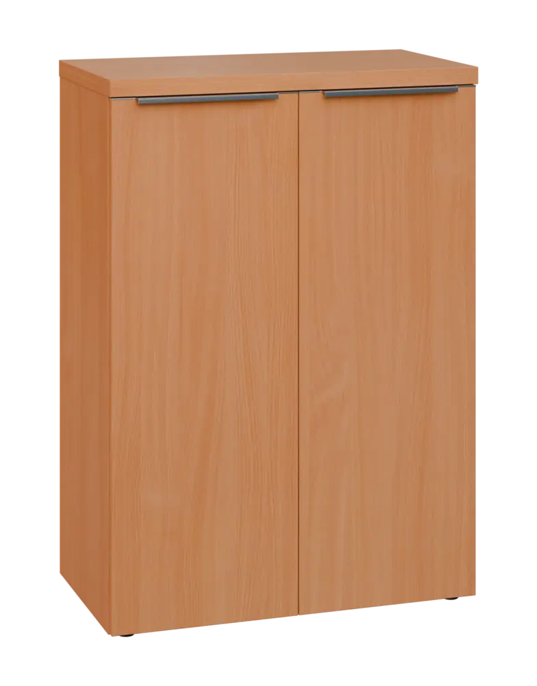 SIN 3 - 8D kancelářská skříň, 2-dveřová, 1120x800x400, buk royal